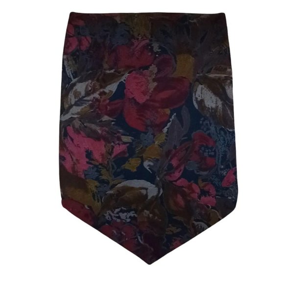 Cerruti 1881 Other - CERRUTI 1881 Blue Floral Silk Tie FRANCE 60"/ 3.6" EC